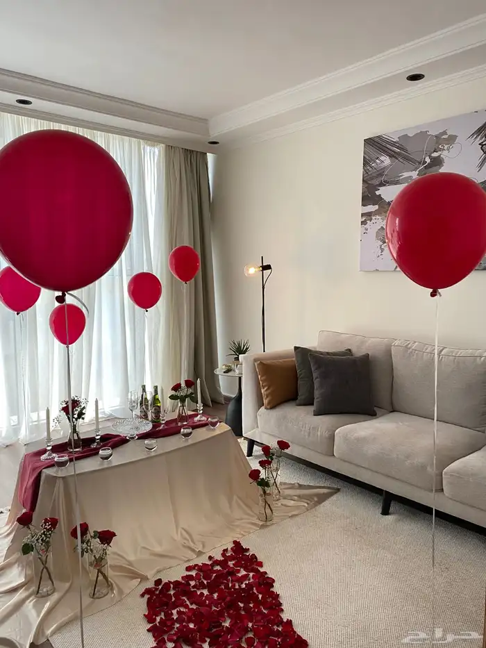 تنسيق غرف عرسان وذكرى زواج 16