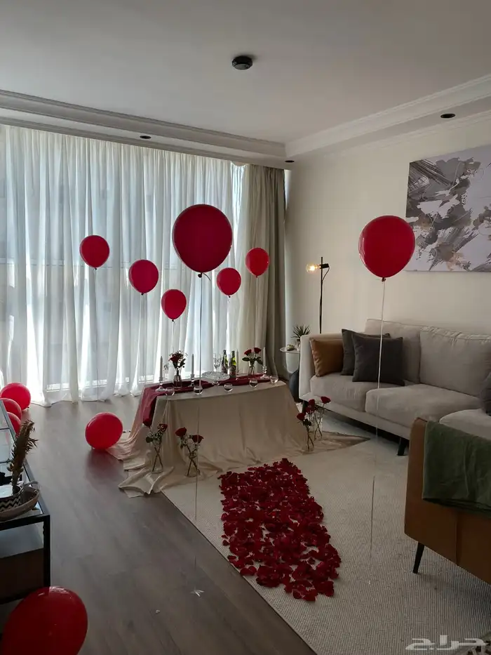 تنسيق غرف عرسان وذكرى زواج 14