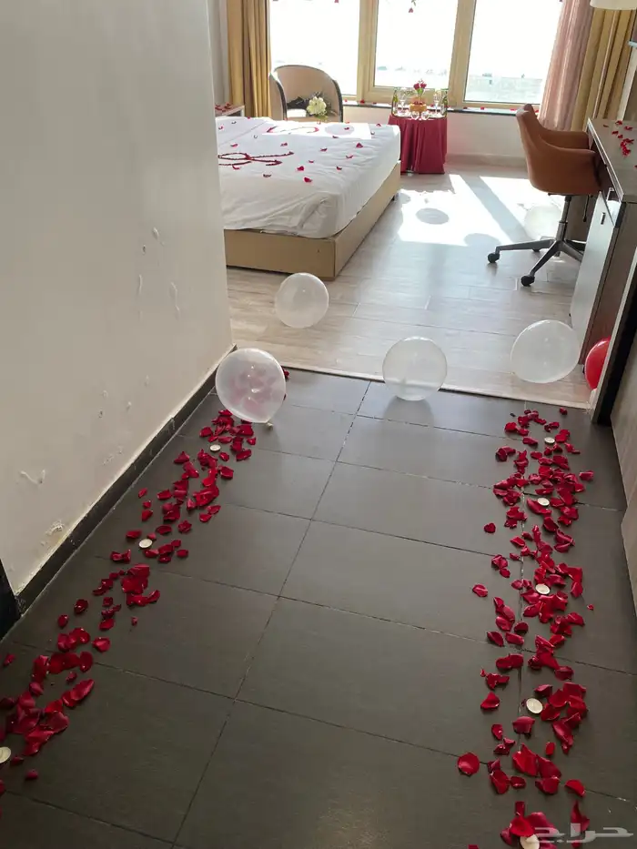 تنسيق غرف عرسان وذكرى زواج 0