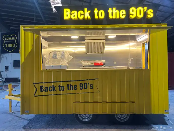 كونتينر تجهيز مطاعم فود ترك ستيشن بوث كشك درايف container 3