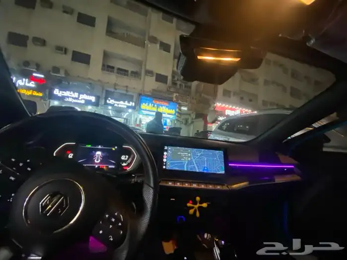 تركيب لد داخلي على سيارة mg 2024 9