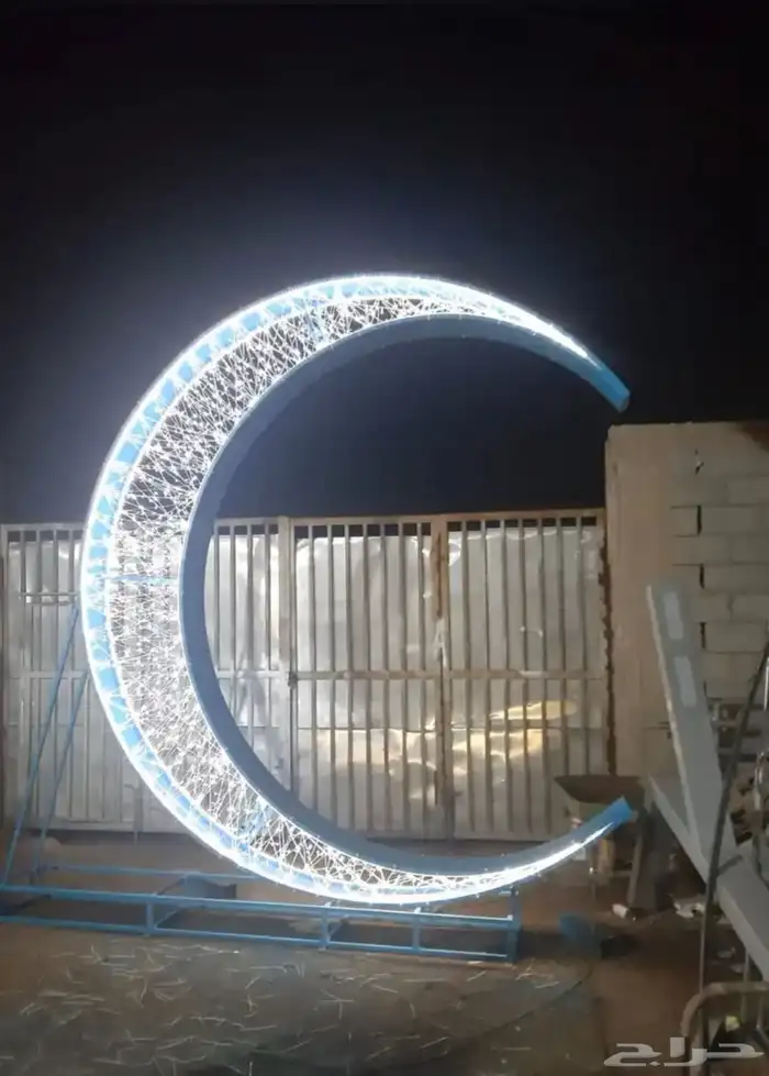 مجسمات رمضان كل الاشكال حديد قص ليزر 8