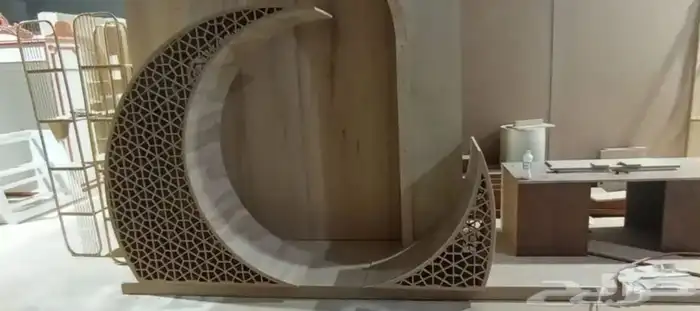 مجسمات رمضان كل الاشكال حديد قص ليزر 5