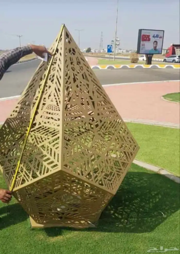 مجسمات رمضان كل الاشكال حديد قص ليزر 92