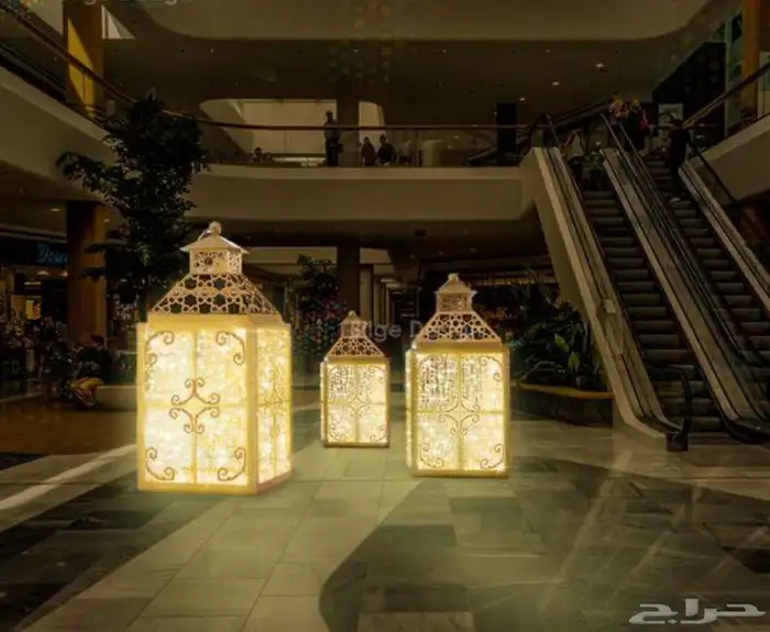 مجسمات رمضان كل الاشكال حديد قص ليزر 80