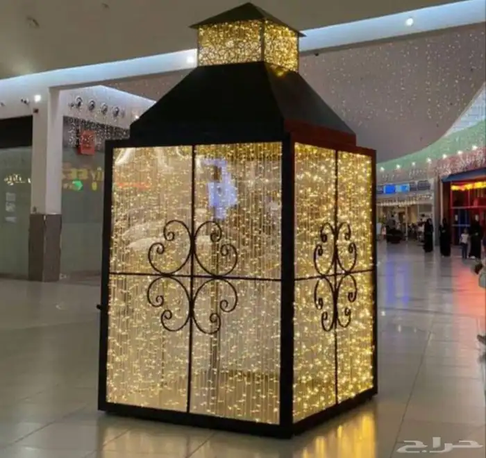 مجسمات رمضان كل الاشكال حديد قص ليزر 79