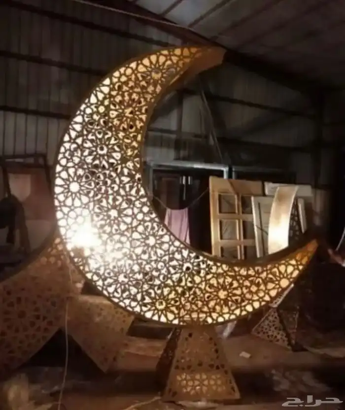 مجسمات رمضان كل الاشكال حديد قص ليزر 12