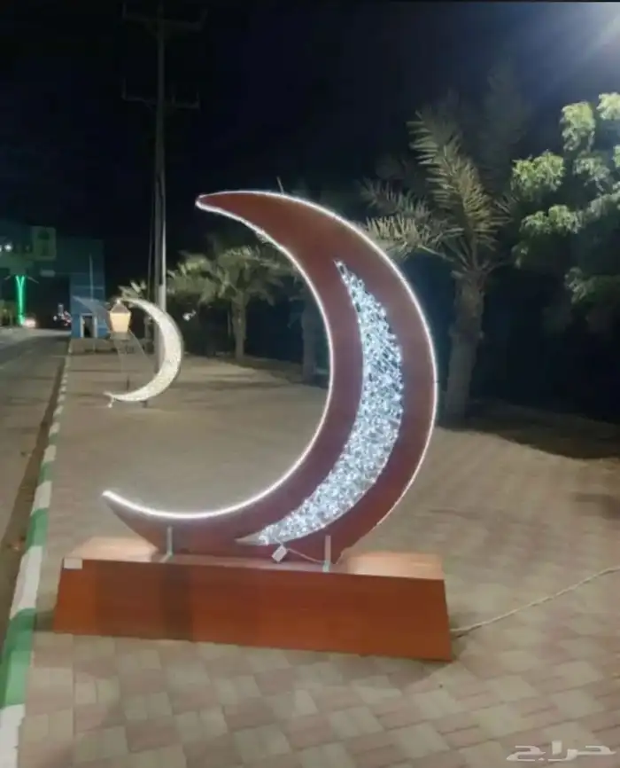 مجسمات رمضان كل الاشكال حديد قص ليزر 16