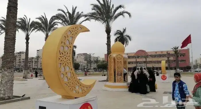 مجسمات رمضان كل الاشكال حديد قص ليزر 60