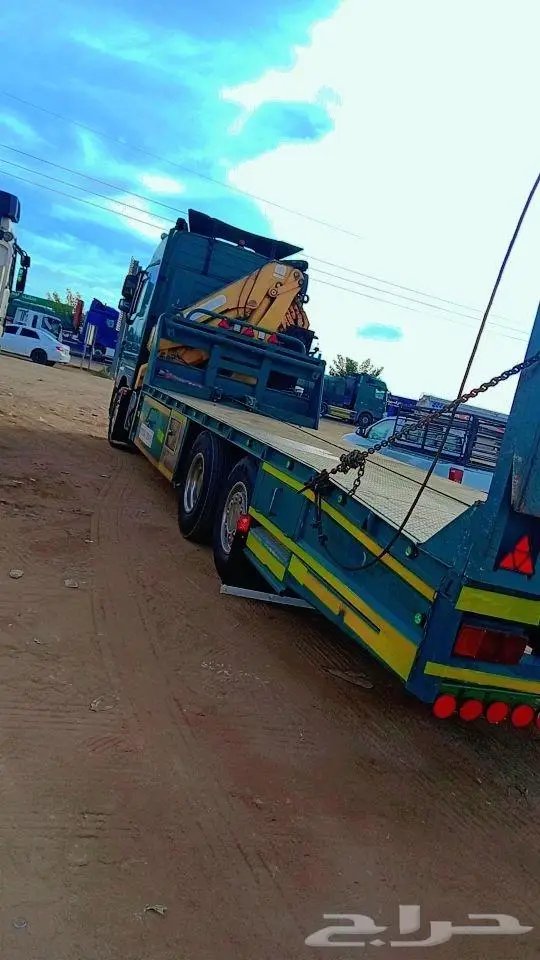 ونش بوم ترك 8طن في نيوم 1