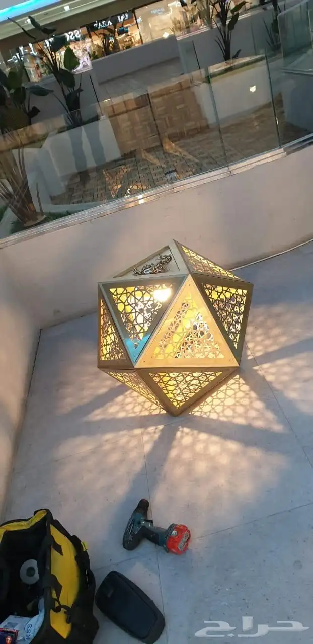 مجسمات رمضان كل الاشكال حديد قص ليزر 36