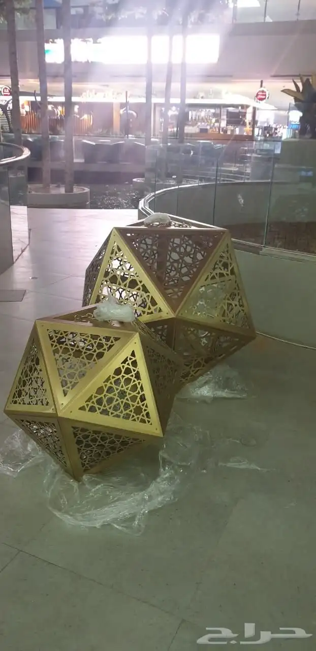 مجسمات رمضان كل الاشكال حديد قص ليزر 38