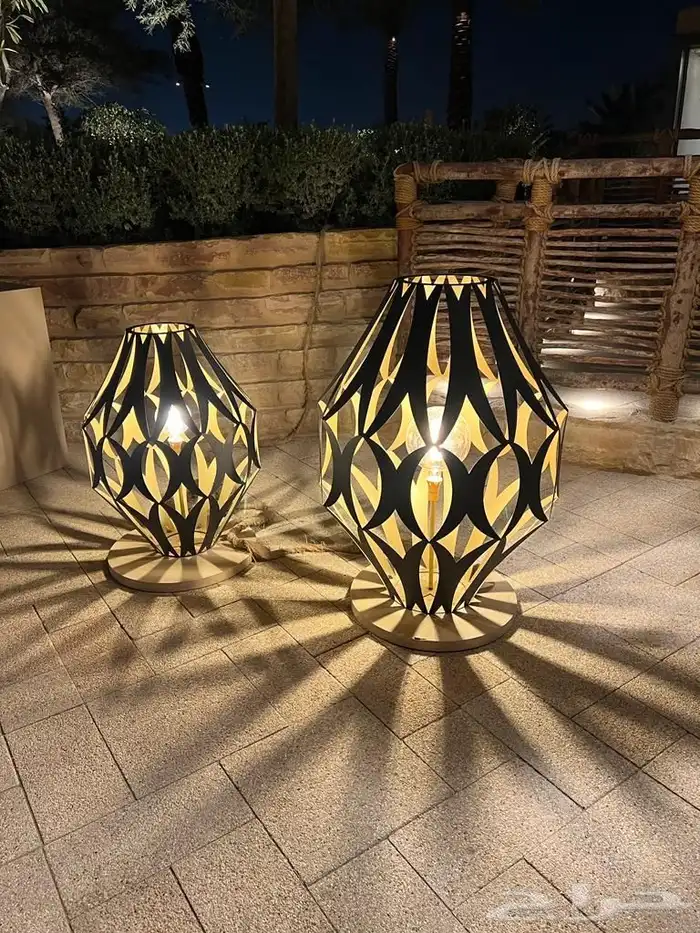 مجسمات رمضان كل الاشكال حديد قص ليزر 98