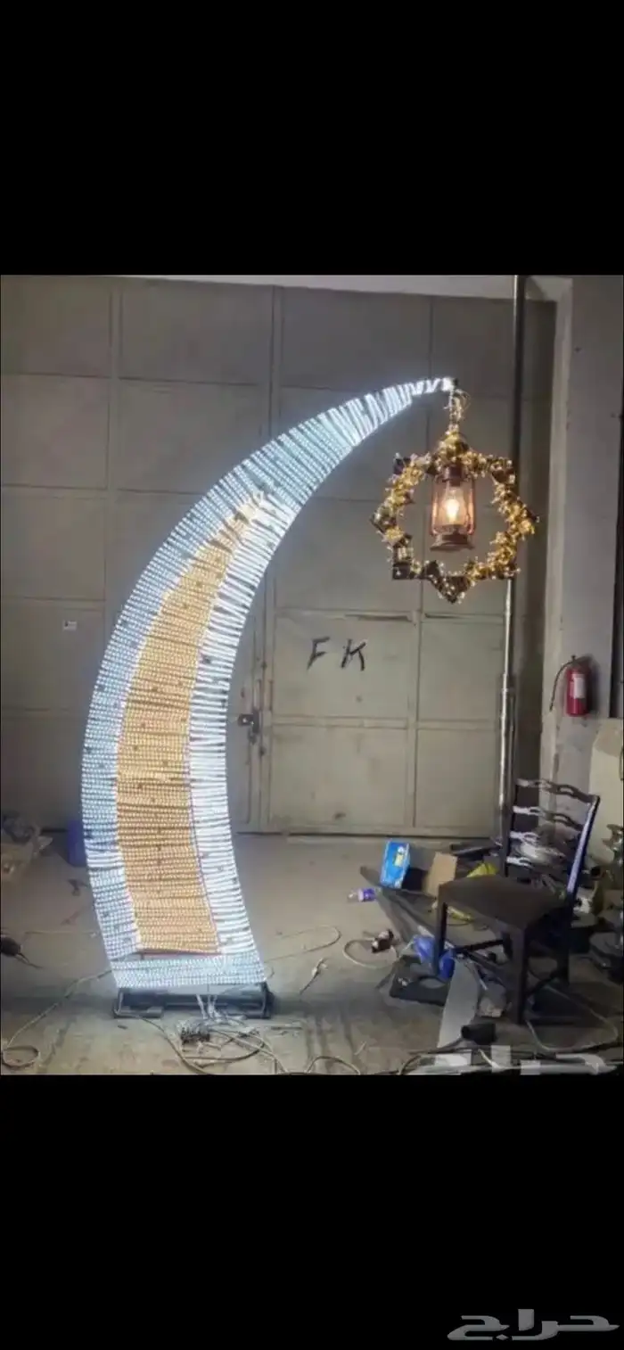 مجسمات رمضان كل الاشكال حديد قص ليزر 69