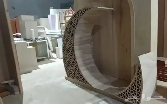 مجسمات رمضان كل الاشكال حديد قص ليزر 4