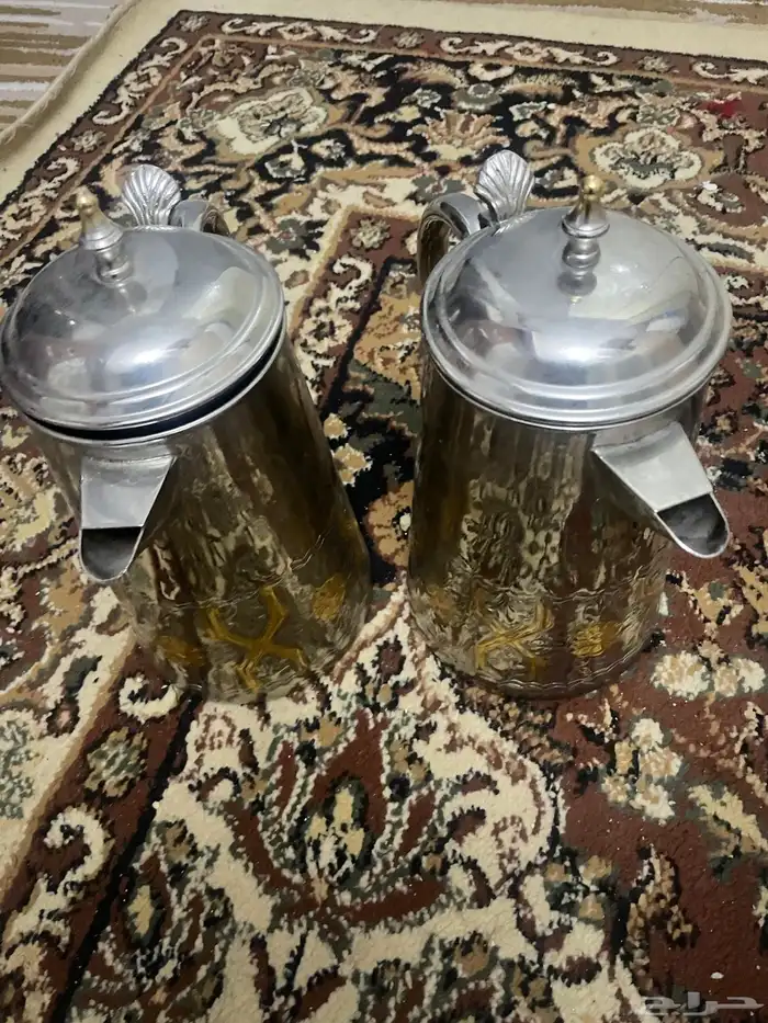 اباريق عدد 12 نحاس وستيل نضيف للبيع جمله عدد 12 20