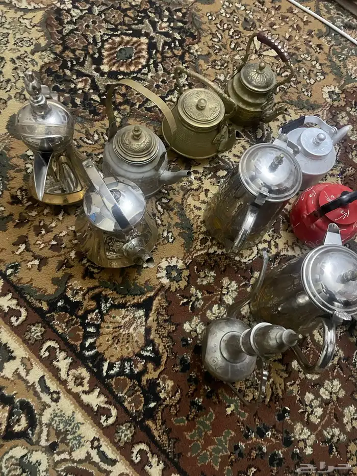 اباريق عدد 12 نحاس وستيل نضيف للبيع جمله عدد 12 4