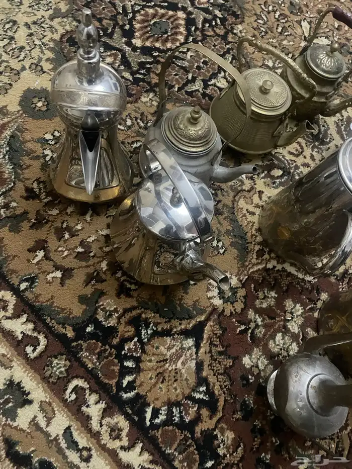 اباريق عدد 12 نحاس وستيل نضيف للبيع جمله عدد 12 1