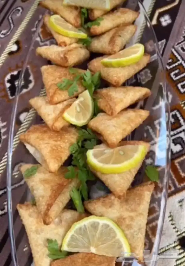 أطيب سمبوسه دجاج خضار جبن لحم 11