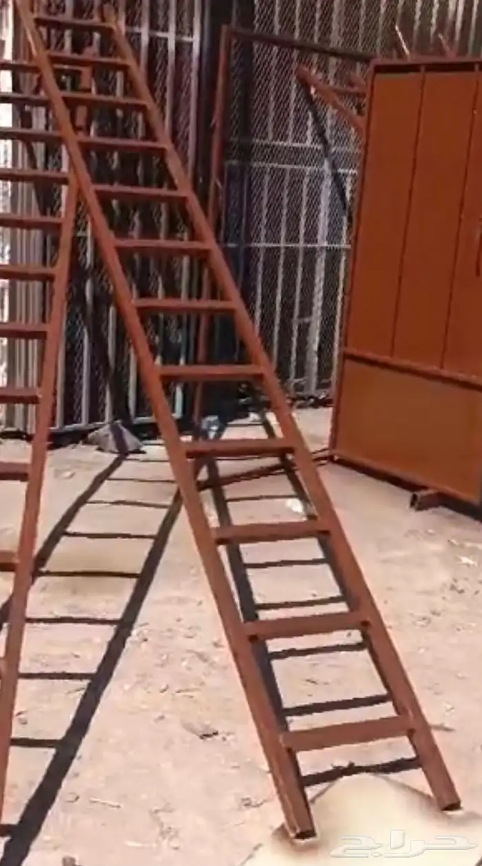 سلم حديد ثقيل لاهل المزارع والاستراحات 2