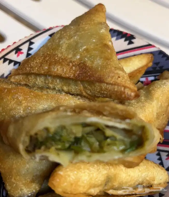 أطيب سمبوسه دجاج خضار جبن لحم 12