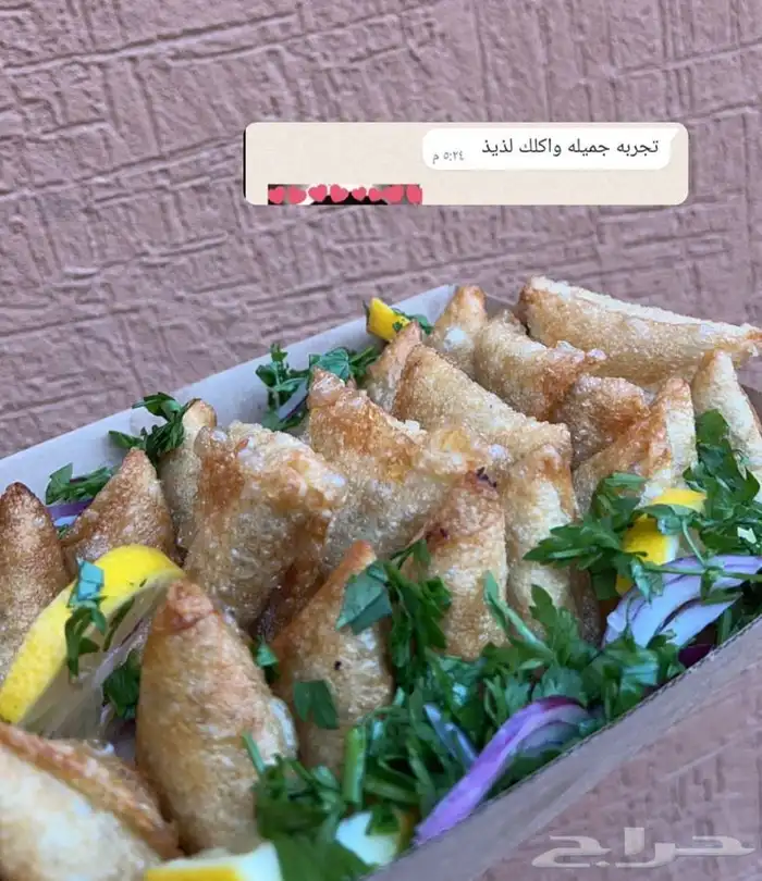 أطيب سمبوسه دجاج خضار جبن لحم 17