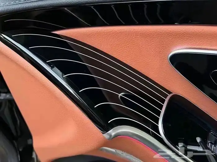 ليد مرسيدس الجوهرة التفاعلي مع التركيب _طبلون بيانو بلاك 9