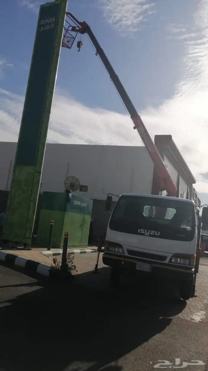 تأجير ونش سلة باسكت رافعة كرين 2