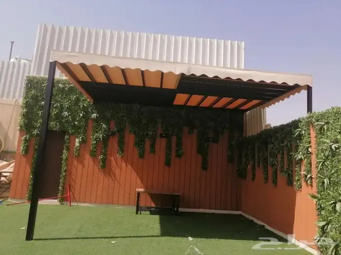 مظلات سواتر برجولات حداده حطين العارض القيروان النرجس الرياض 1