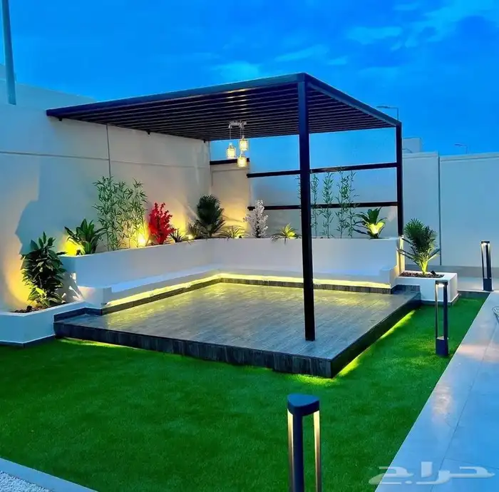 مظلات سواتر برجولات حداده حطين العارض القيروان النرجس الرياض 3