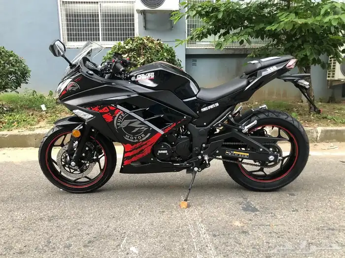 دباب ريس 250 دراجة نارية نينجا بايك دبابات نارية 6