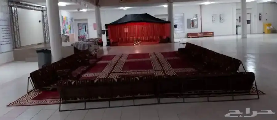 تأجير وتجهيزالمناسبات ضيافه بوفيه خيام جلسات سجاد طاولات 5
