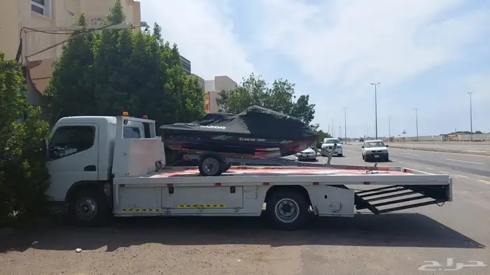 سطحات امارات لنقل السياره إلى السعودية 1