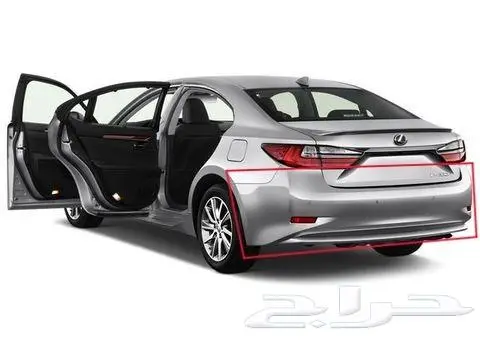 صدام خلفي لكزس ES350 متوافق مع 2016-2018 3