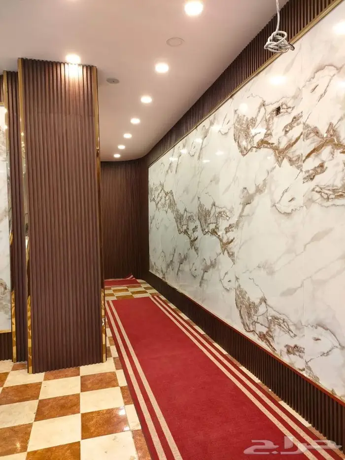 معلم بويه دهانات داخلي جده وتركيب بديل الخشب وبديل الرخام 3