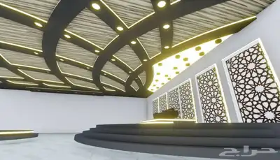 تصميم 3D معماري ومجمع تجاري 0