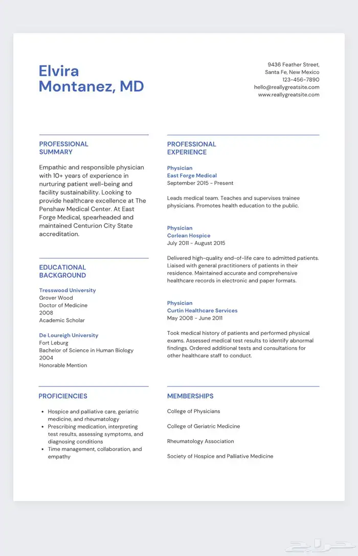 تصميم سيرة ذاتية   cv   سيره ذاتيه 12