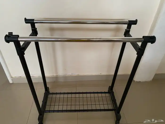 علاقه ملابس قابله لزياده الطول وحامل كبكيك وصنابير الكورن ف 0