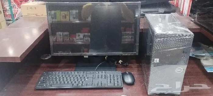 كمبيوتر مكتبي i5 اي فايف ديل DELL معاشاشة 2