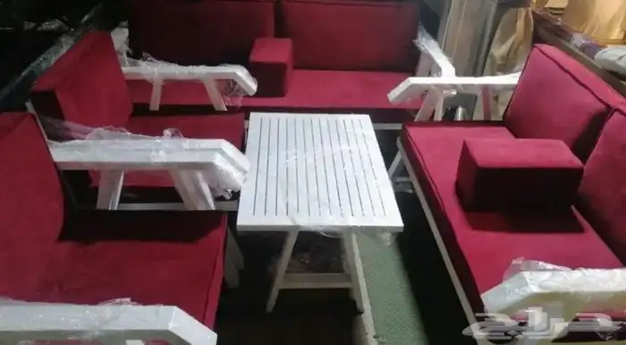 جلسات الخارجية حديد وخشب 21