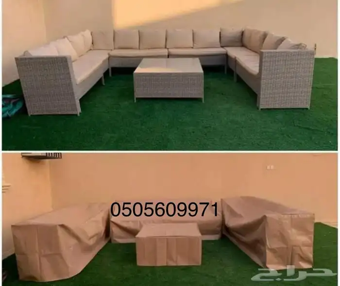 جلسات الخارجية حديد وخشب 37