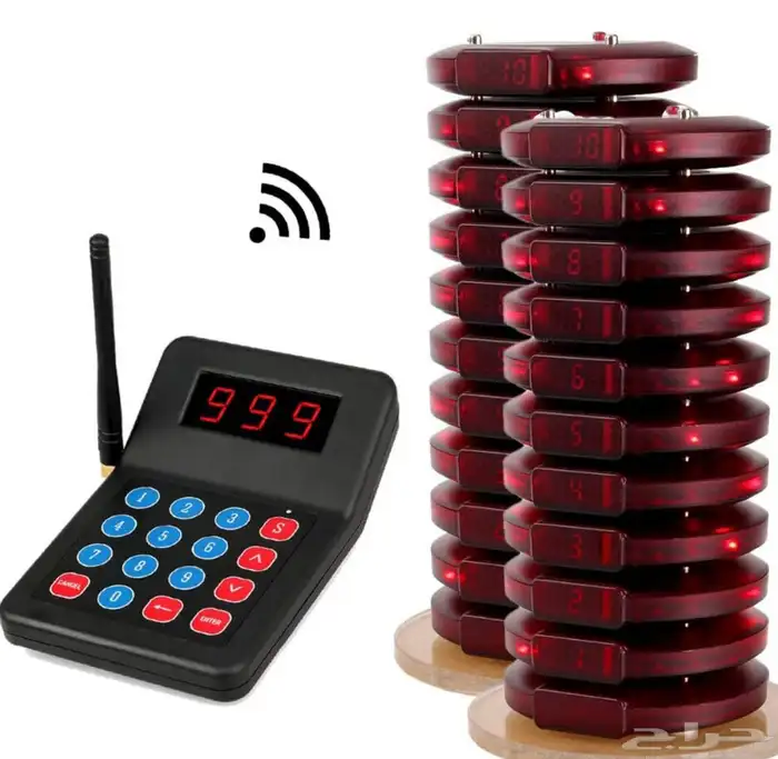 جهاز مناداة للمقاهي و المطاعم بيجر كوستر 750sr مضمون 0
