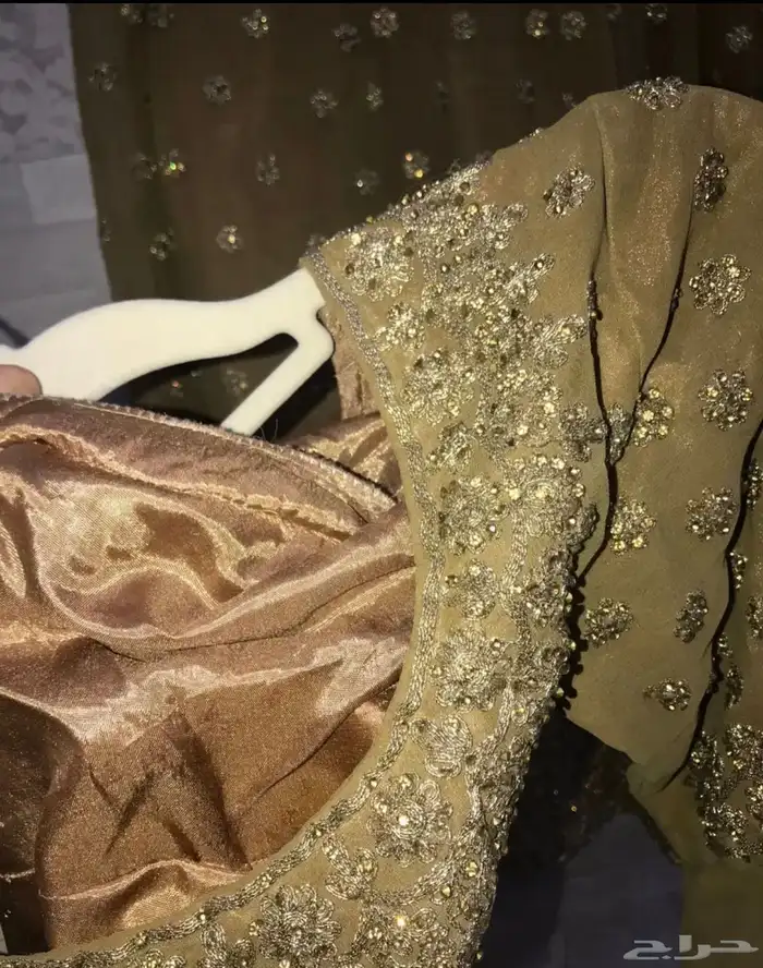 زي هندي عروسه صباحيه مقاس L قابل للتوسيع 3