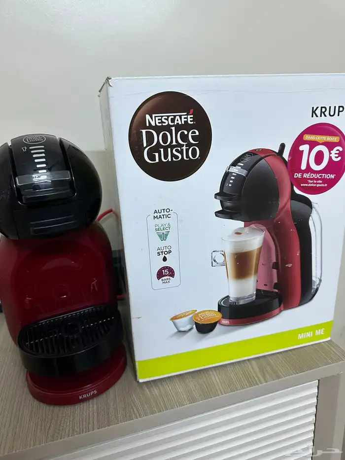 مكينة قهوة ماركة دولشي نظيفة جدا 0