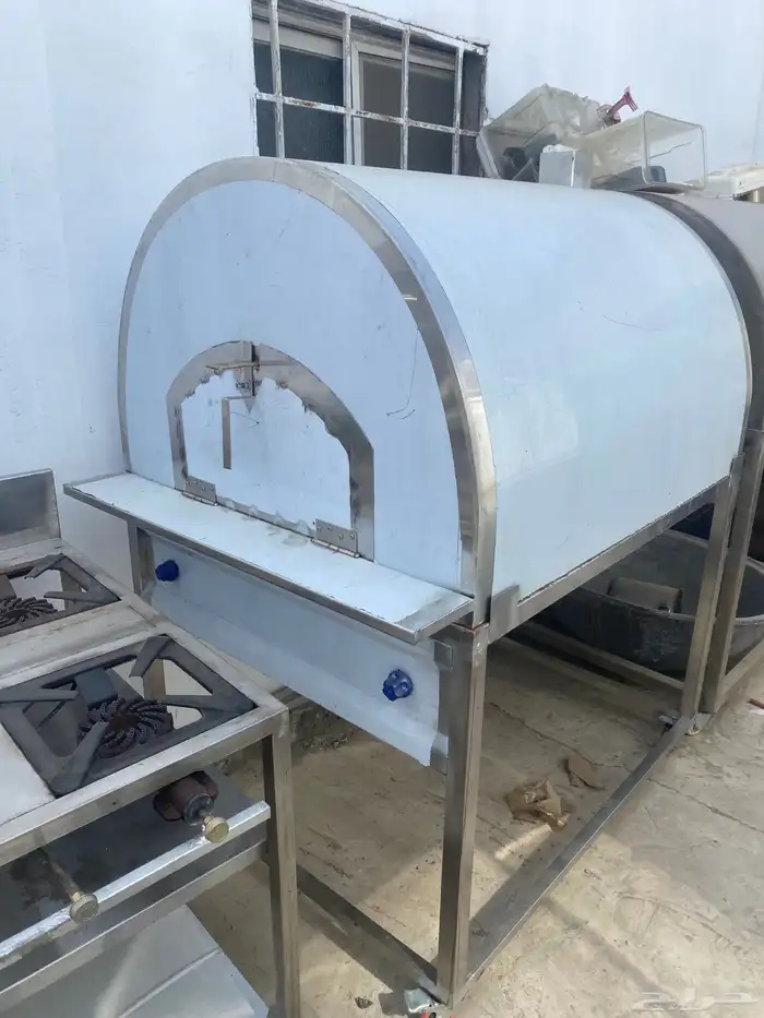 فرن طابونه غاز فرن بيتزا غاز فرن حجر 0