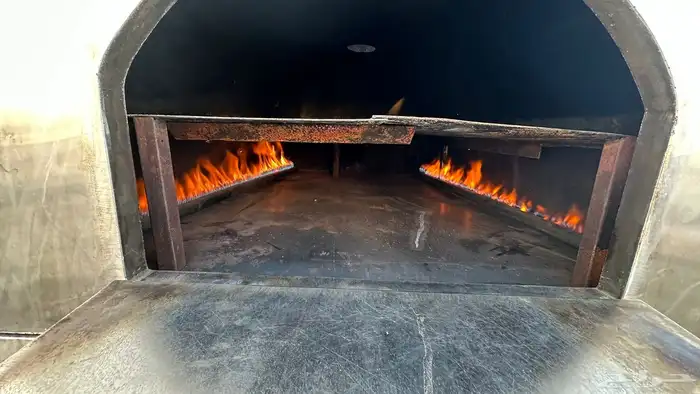 فرن طابونه غاز فرن بيتزا غاز فرن حجر 5