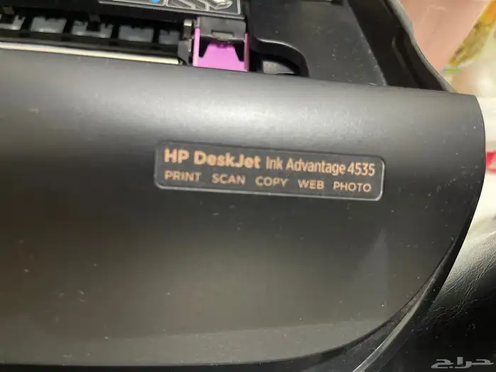طابعة hp جديدة لم تستخدم الا عدة مرات 3