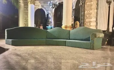 كنبات تصلح كورنر نظيف اللون بستاشيو 0