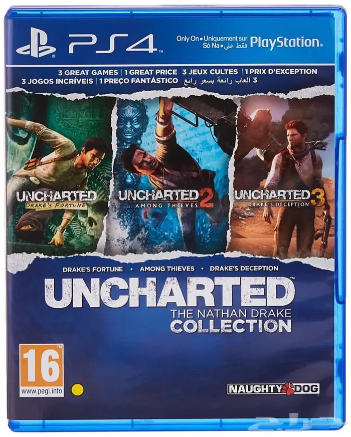 بلايستيشن ps4 مهكر ومستخدم مع باقة العاب رائعة 42