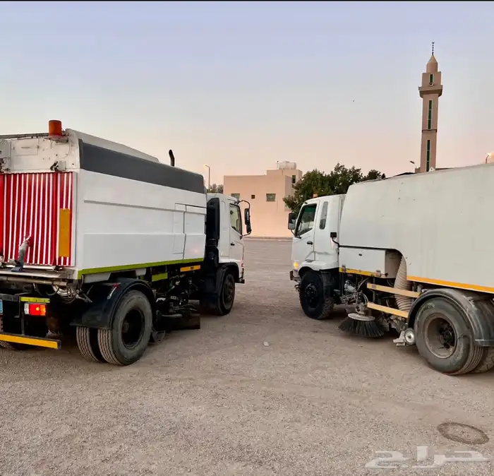 مكنسه كاسحه road sweeper   sweeper car 5
